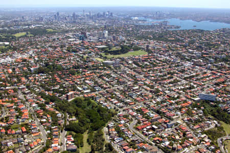 Aerial Image of BRONTE AND  WAVERLY