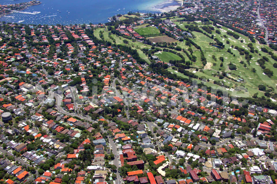 Aerial Image of Bellevue Hill and Rose Bay