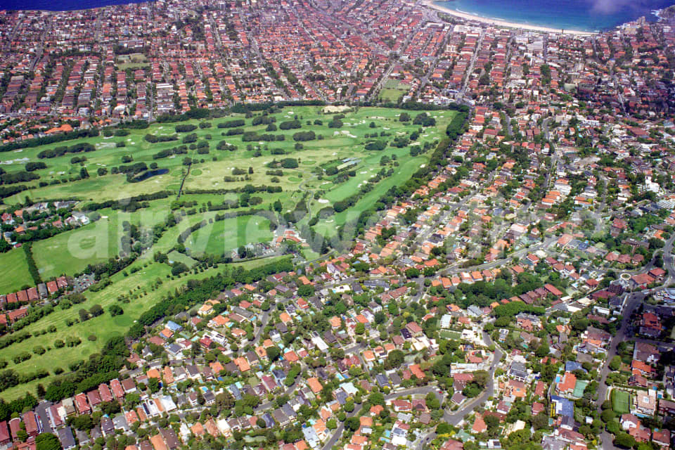 Aerial Image of Bellevue Hill and Bondi