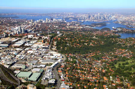 Aerial Image of LANE COVE TO CITY