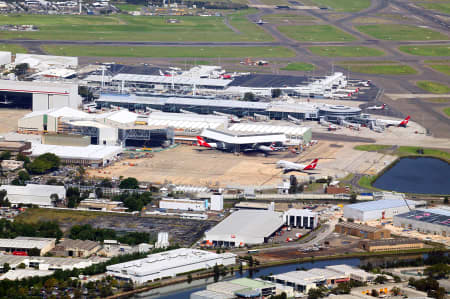 Aerial Image of DOMESTIC TERMINAL SYDNEY AIRPORT
