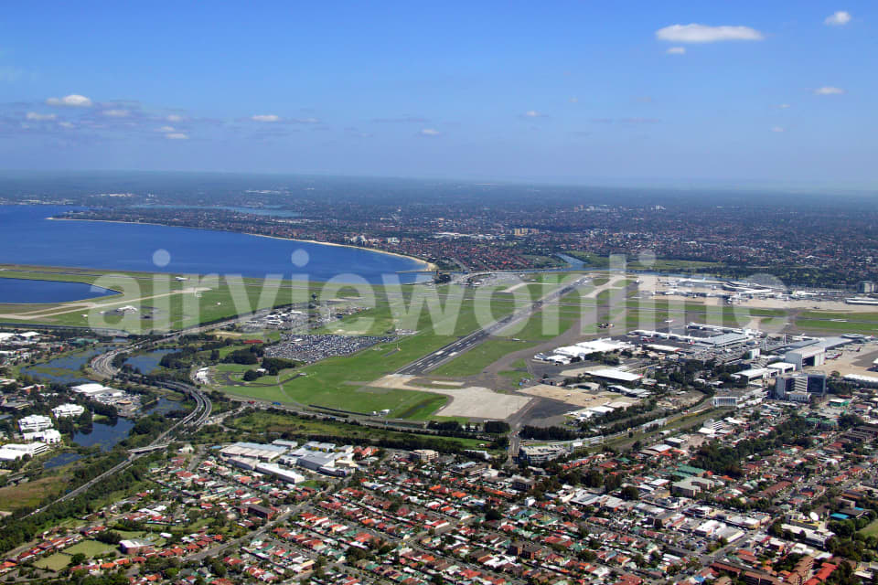 Aerial Image of Sydney Airport