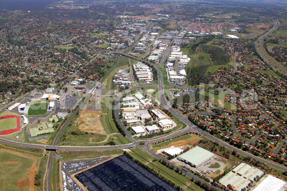 Aerial Image of Leumeah to Campbelltown