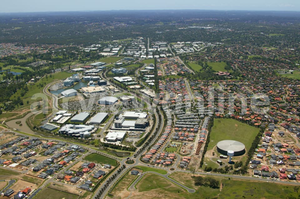 Aerial Image of Baulkham Hills and Castle Hill