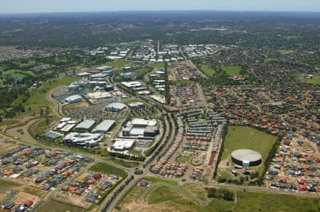 Aerial Image of BAULKHAM HILLS AND CASTLE HILL