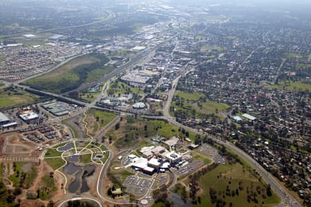 Aerial Image of CAMPBELLTOWN HOSPITAL