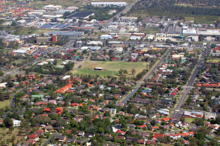 Aerial Image of CAMPBELLTOWN SHOWGROUND