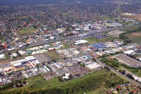 Aerial Image of CAMPBELLTOWN CBD