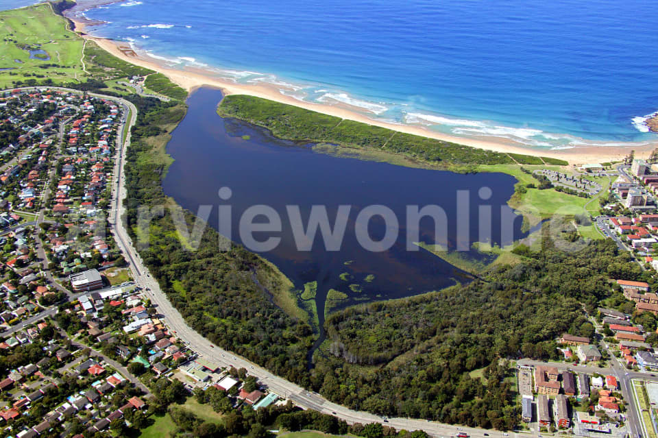 Aerial Image of Dee Why Lagoon