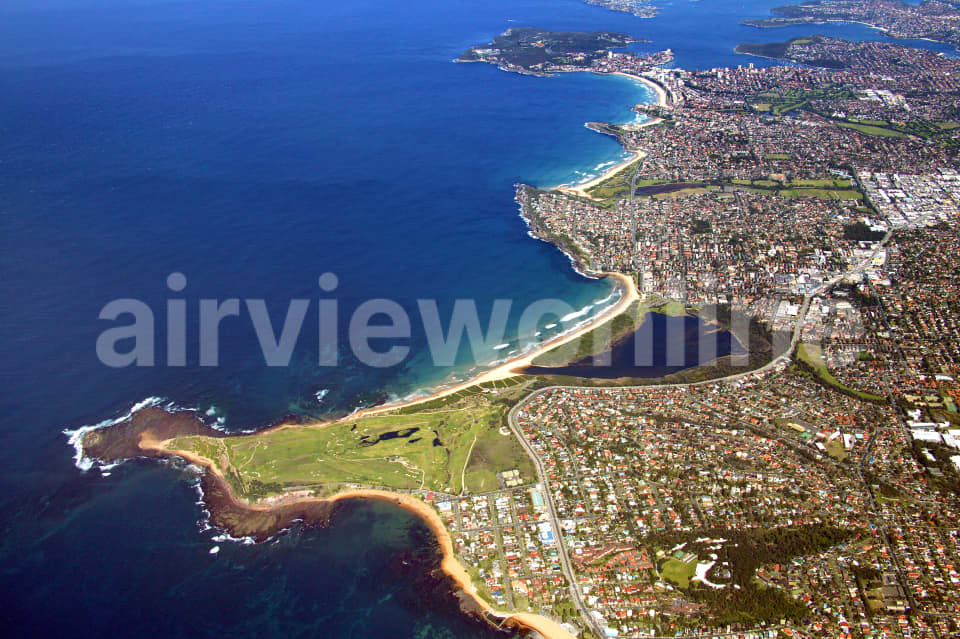 Aerial Image of Collaroy to Manly