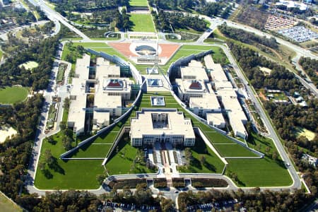 Aerial Image of PARLIAMENT HOUSE ON CAPITAL HILL