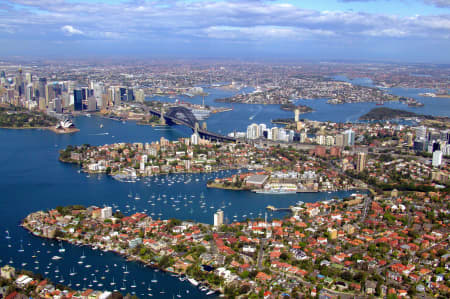 Aerial Image of NEUTRAL BAY TO BALMAIN