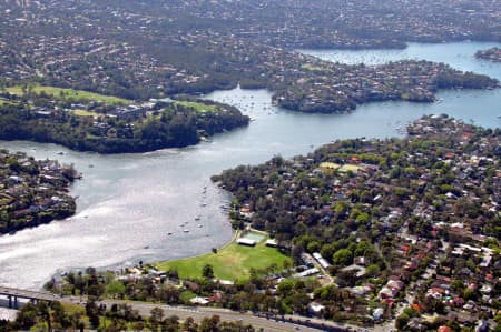 Aerial Image of HUNTERS HILL