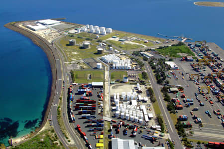 Aerial Image of PORT BOTANY