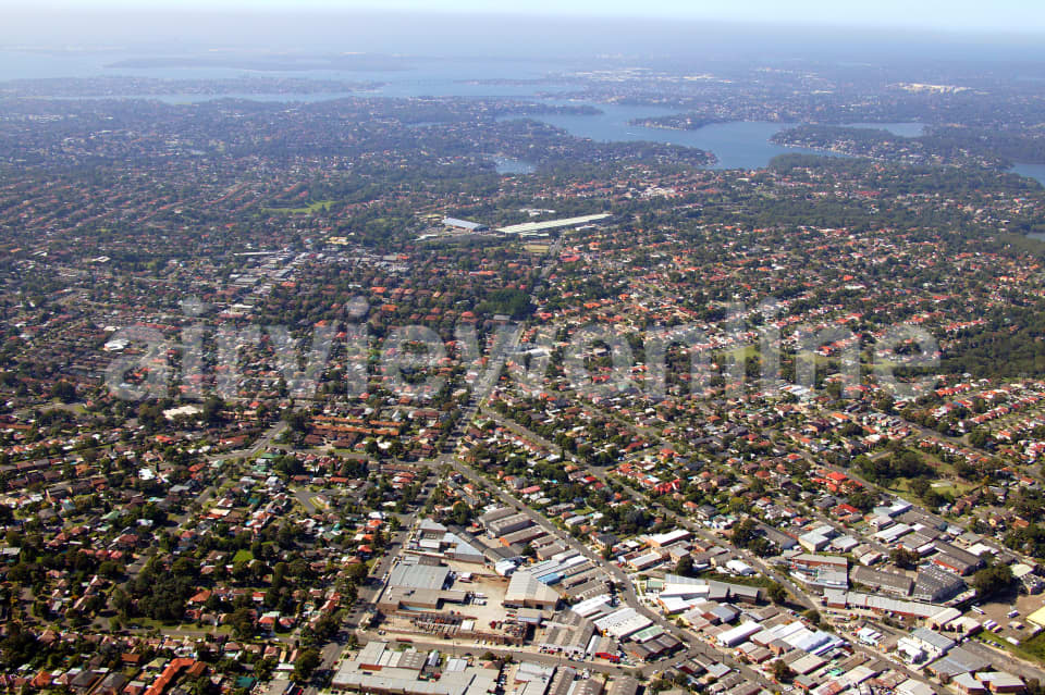Aerial Image of Peakhurst and Mortdale