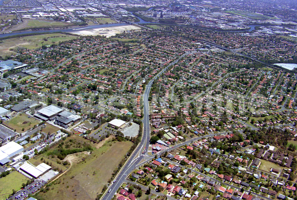 Aerial Image of Melrose Park and Emington