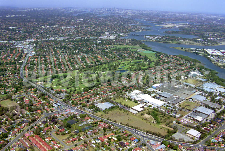 Aerial Image of West Ryde and Meadowbank