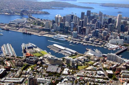 Aerial Image of PYRMONT AND THE CITY