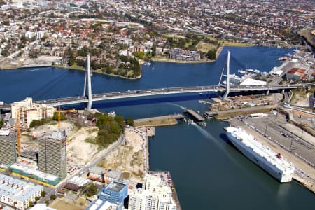 Aerial Image of ANZAC BRIDGE