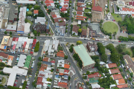 Aerial Image of MARRICKVILLE  AND PETERSHAM RD