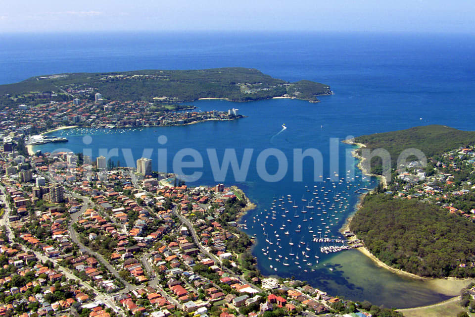 Aerial Image of Fairlight to  Sydney Heads
