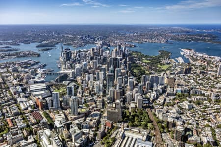 Aerial Image of HAYMARKET AND SYDNEY CBD