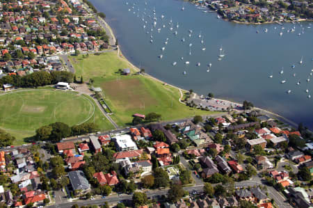 Aerial Image of FIVE DOCK BAY  DRUMMOYNE