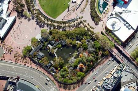 Aerial Image of CHINESE GARDENS DARLING HARBOUR