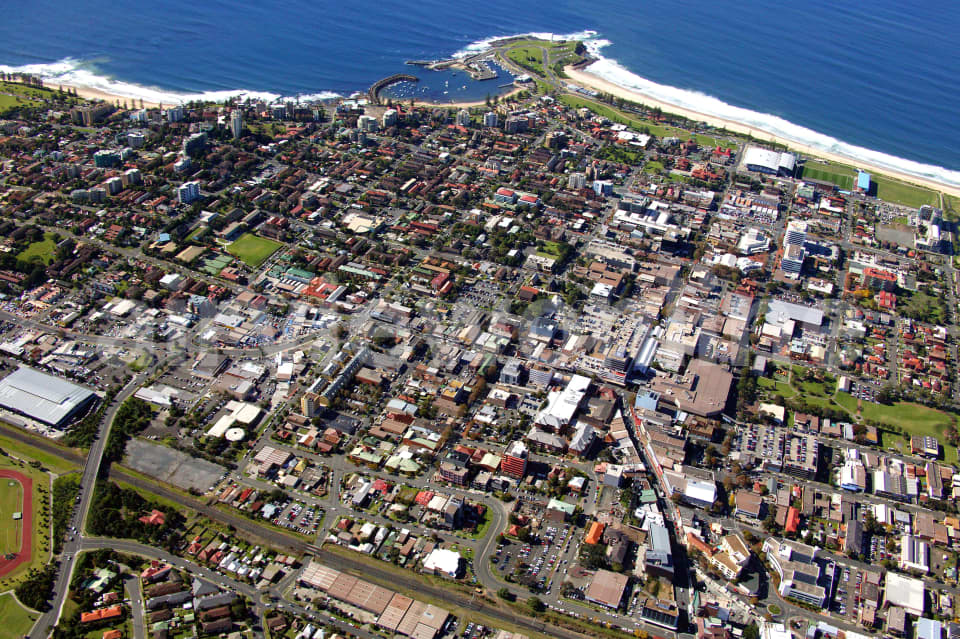 Aerial Image of Wollongong City