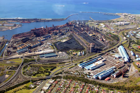 Aerial Image of PORT KEMBLA