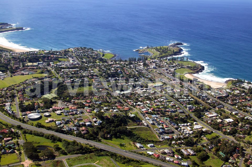 Aerial Image of Kiama township