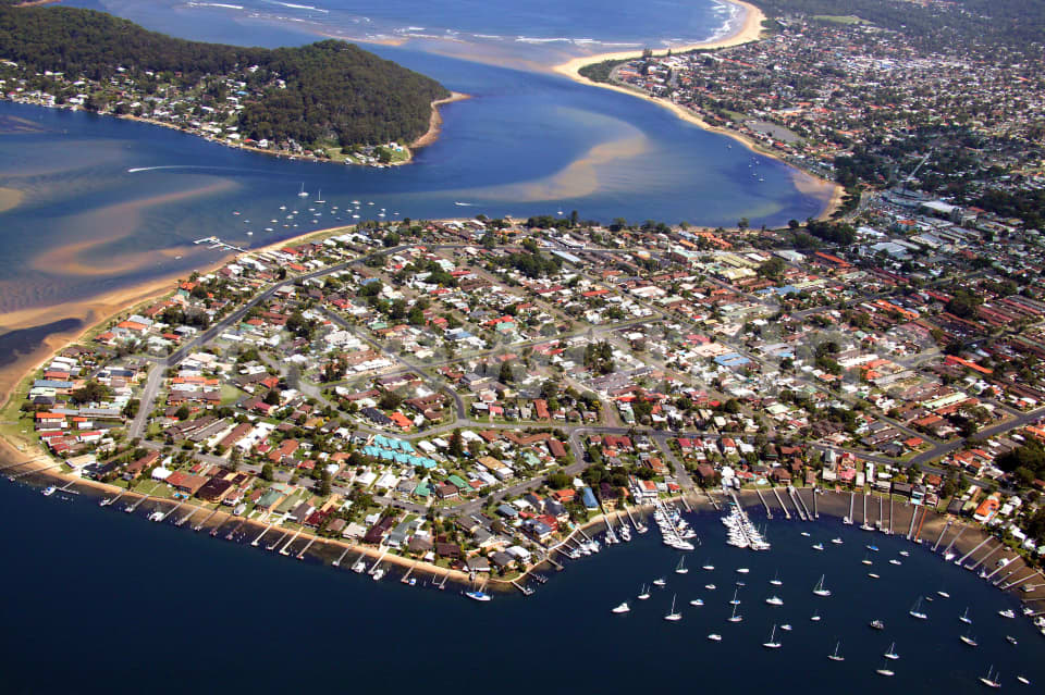 Aerial Image of Booker Bay and Ettalong Beach