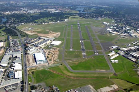 Aerial Image of BANKSTOWN AIRPORT