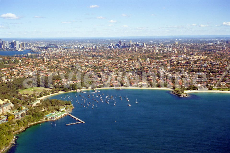 Aerial Image of Balmoral Beach