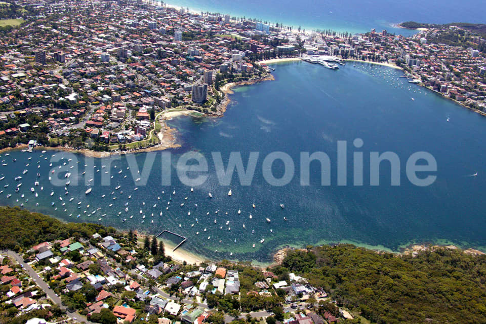 Aerial Image of Balgowlah Heights to Manly