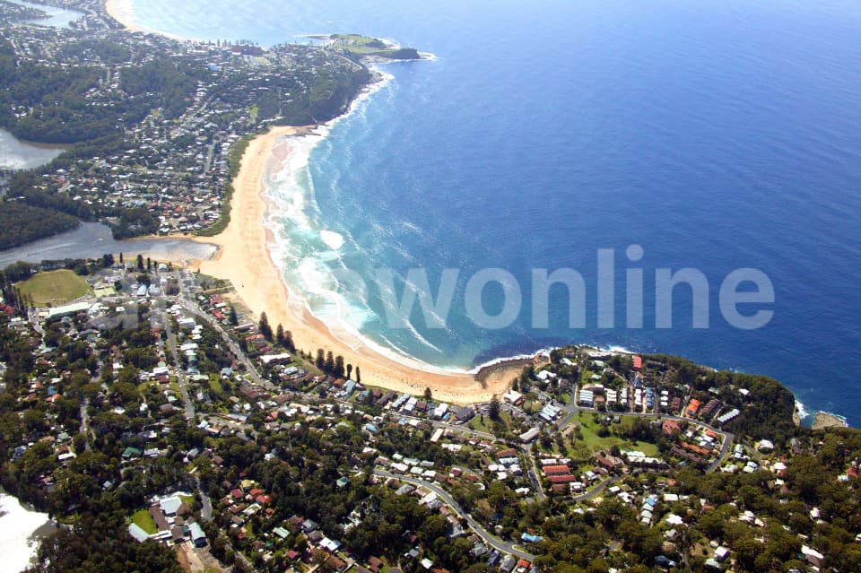 Aerial Image of Avoca Beach