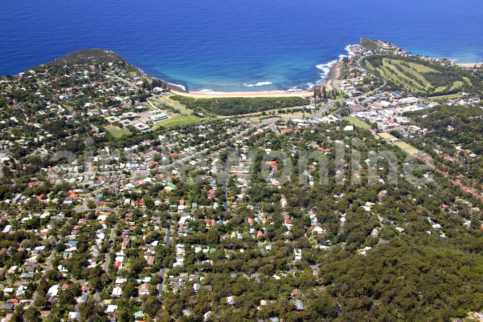 Aerial Image of Looking east over Avalon