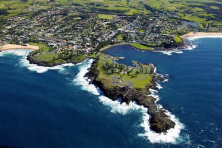 Aerial Image of KIAMA BLOW HOLE POINT