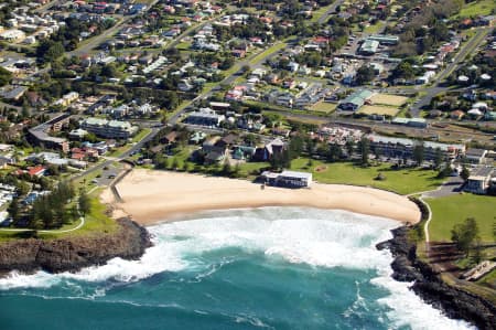 Aerial Image of SURF BEACH KIAMA