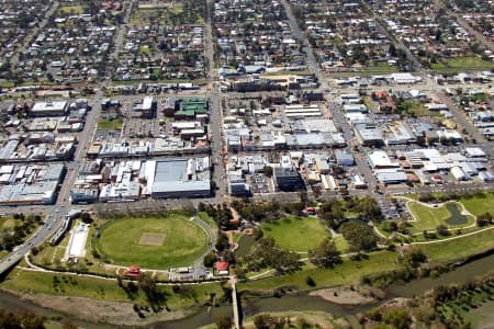 Aerial Image of TAMWORTH BICENTENNIAL PARK