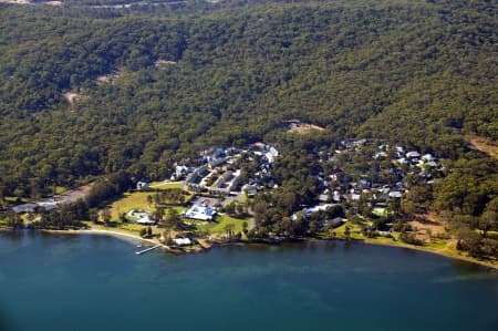 Aerial Image of RAFFERTY'S RESORT CAMS WHARF