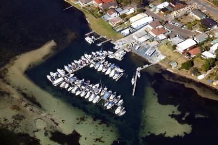 Aerial Image of MARKS POINT MARINA