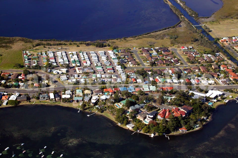 Aerial Image of Andersons Point Belmont
