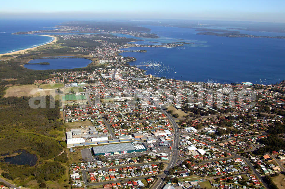 Aerial Image of North Belmont to Swansea