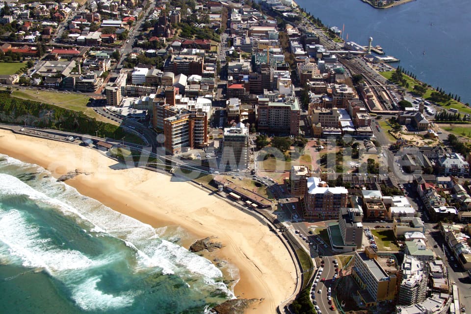 Aerial Image of Newcastle Beach