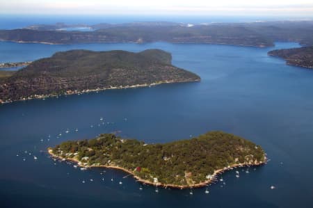 Aerial Image of DANGAR ISLAND