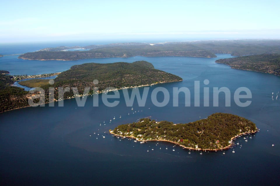 Aerial Image of Dangar Island