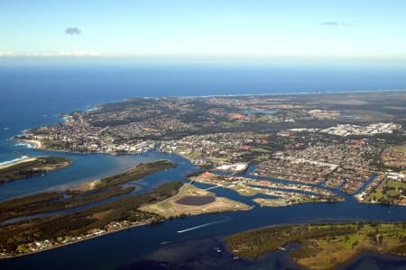 Aerial Image of HASTING RIVER & PORT MACQUARIE
