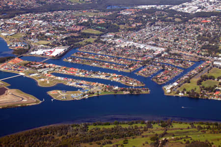 Aerial Image of PORT MACQUARIE SETTLEMENT CITY