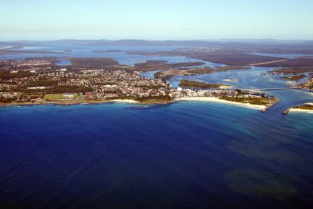 Aerial Image of FORSTER AND WALLIS LAKE